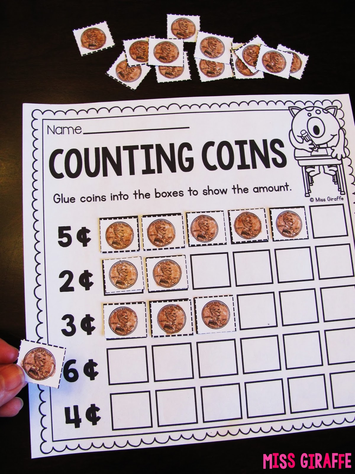 Miss Giraffe's Class: Teaching Money