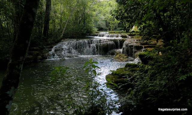 Cachoeira na Estância Mimosa - Bonito - MS