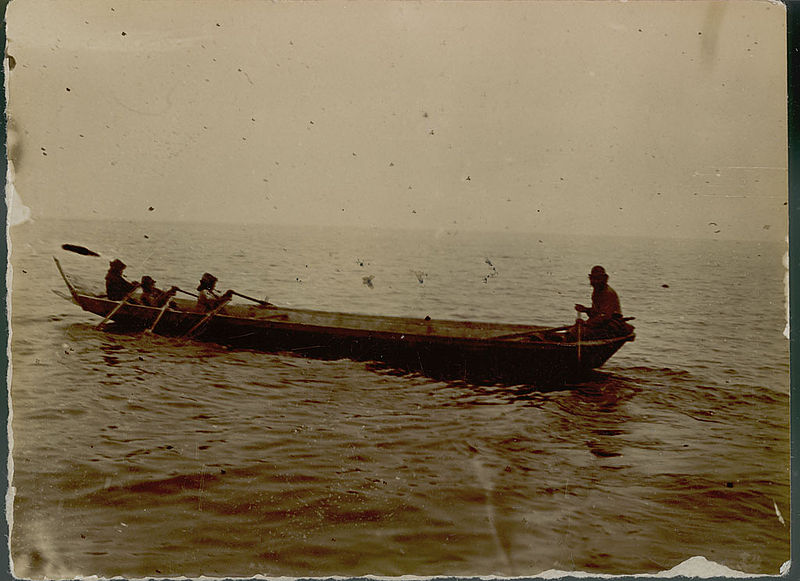 Indigenous Boats Nivkh Dugout