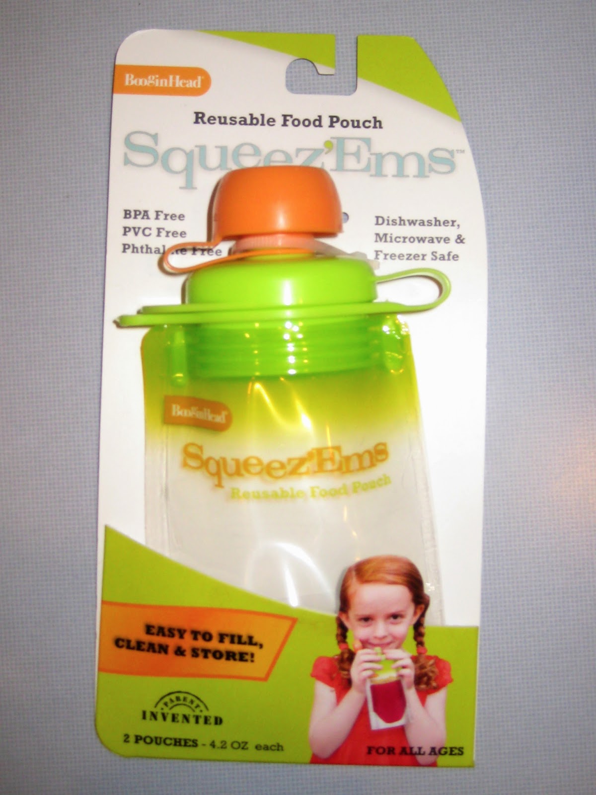 MamaBreak Squeeze Ems Reusable Pouches