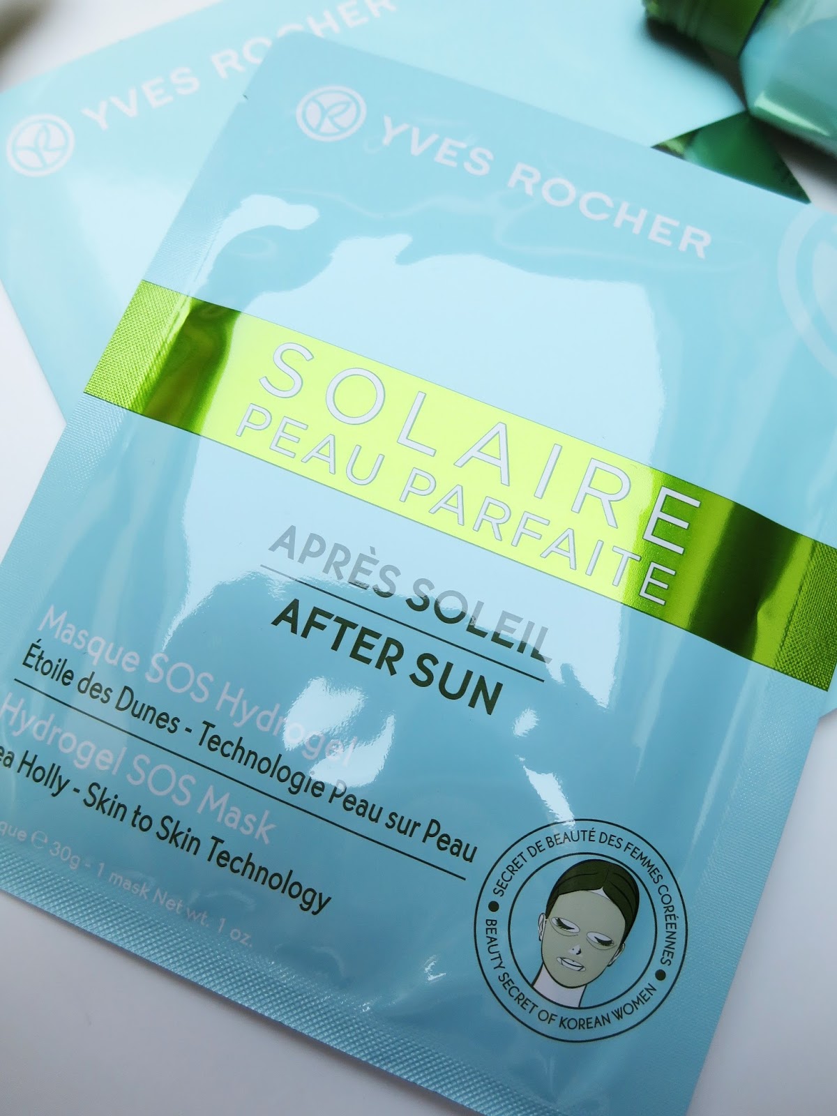 Yves Rocher Solaire Peau Parfaite After Sun Hydrogel SOS Mask
