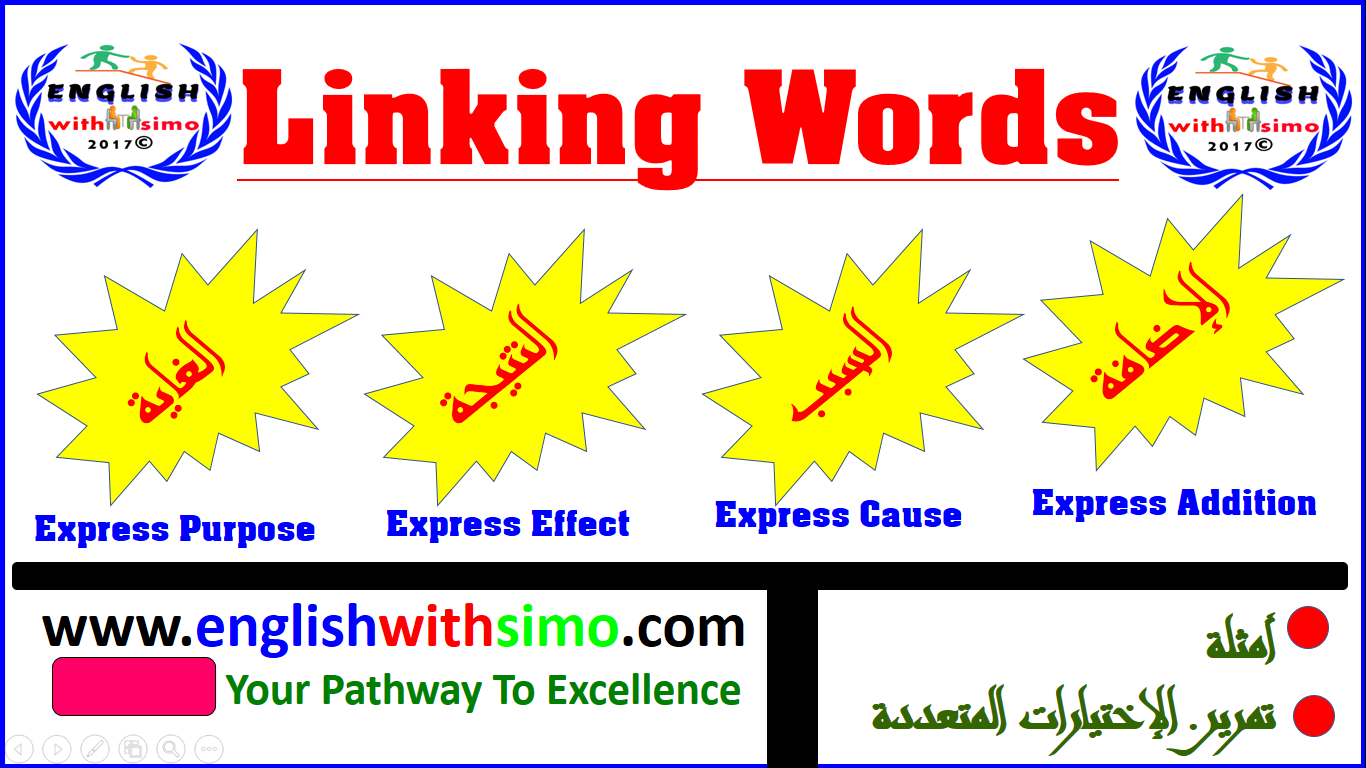 linking words addition