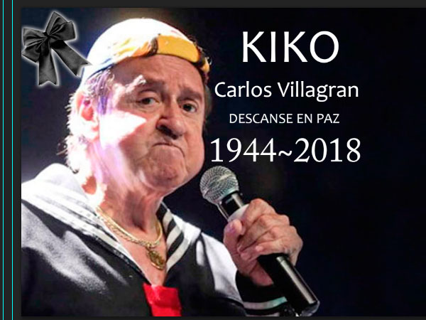 Carlos villagran mejor conocido como KIKO pierde la vida a sus 73 años... 1