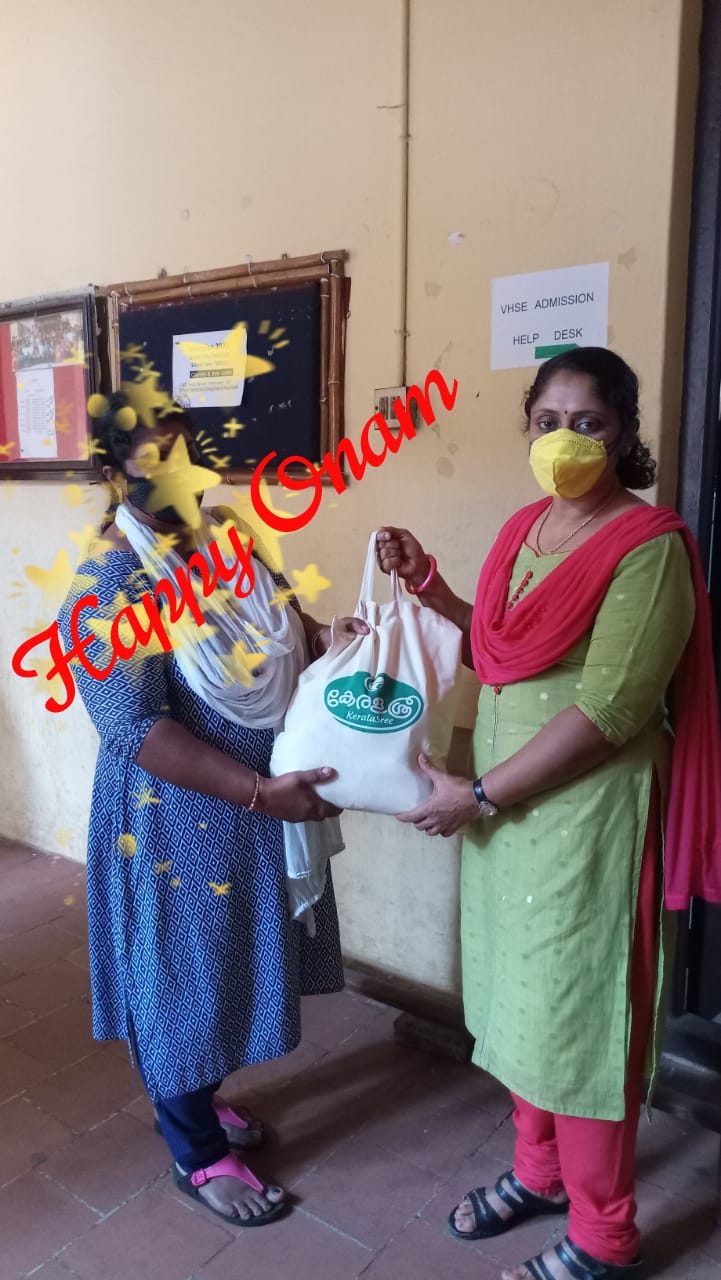 Onam kit packing and Distribution..... National Service Scheme