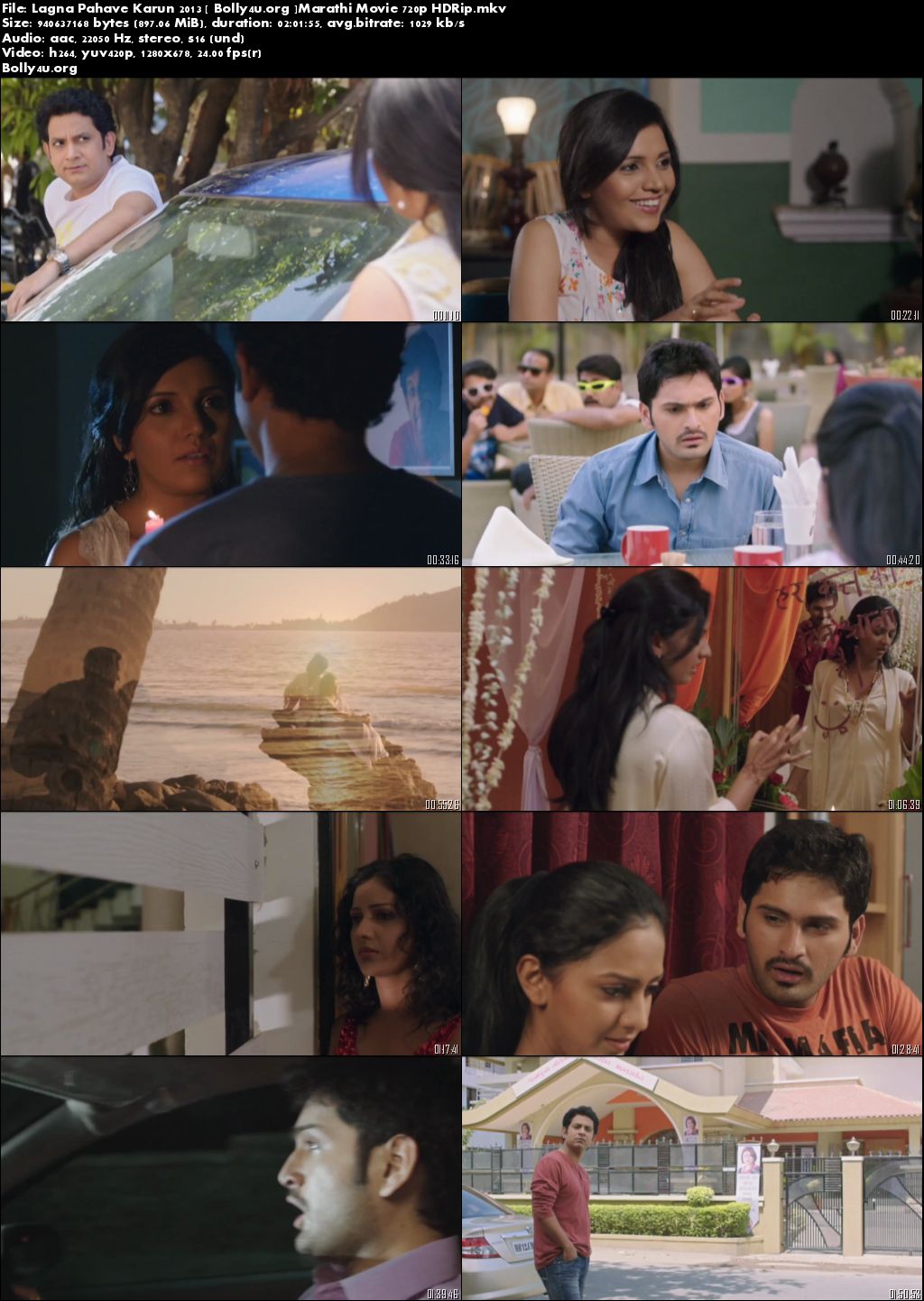 Lagna Pahave Karun 2013 HDRip 350MB Marathi Movie 480p Download