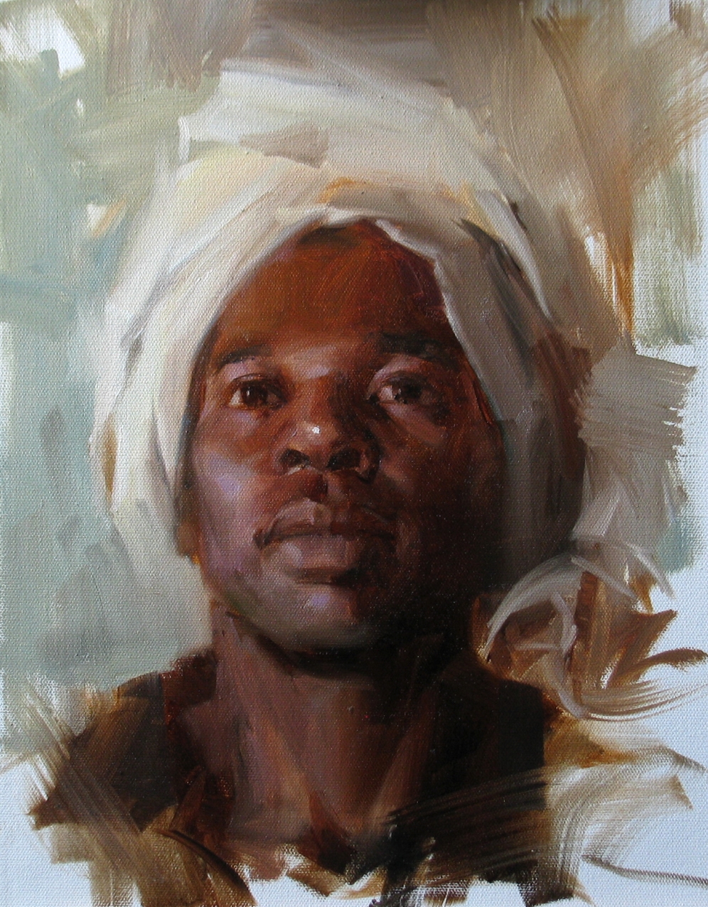 qiang-huang, a daily painter: AAU Portrait Painting 8 