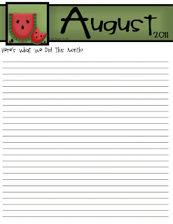 Prepared NOT Scared!: June, July and August Journal Pages are HERE!