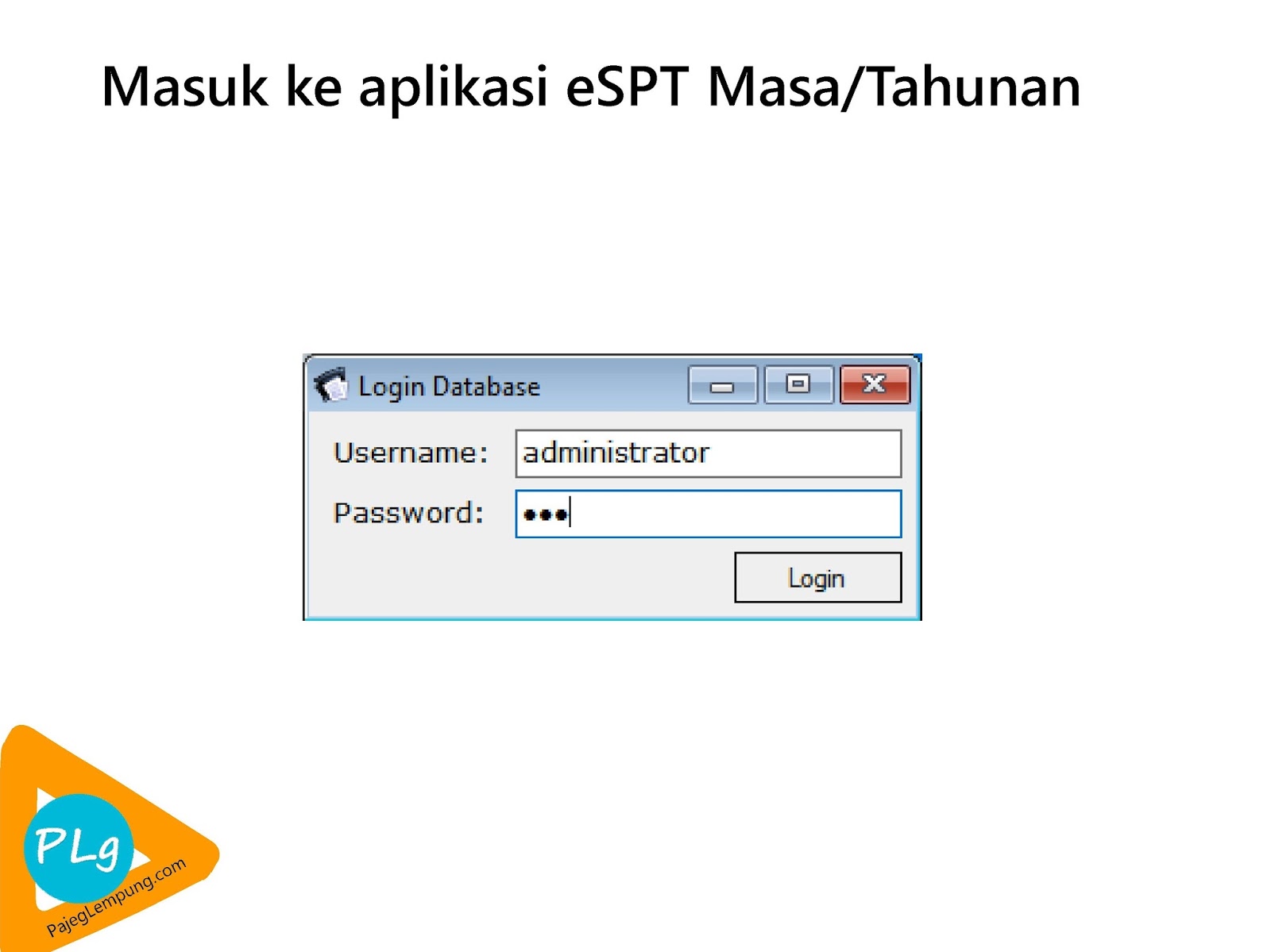 username dan password repository upi