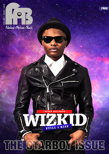 Wizkid goes pants down on the cover of FAB Wizkid