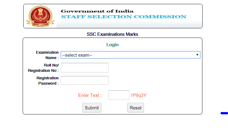 SSC CHSL Tier 2 Exam 2017 Score Card