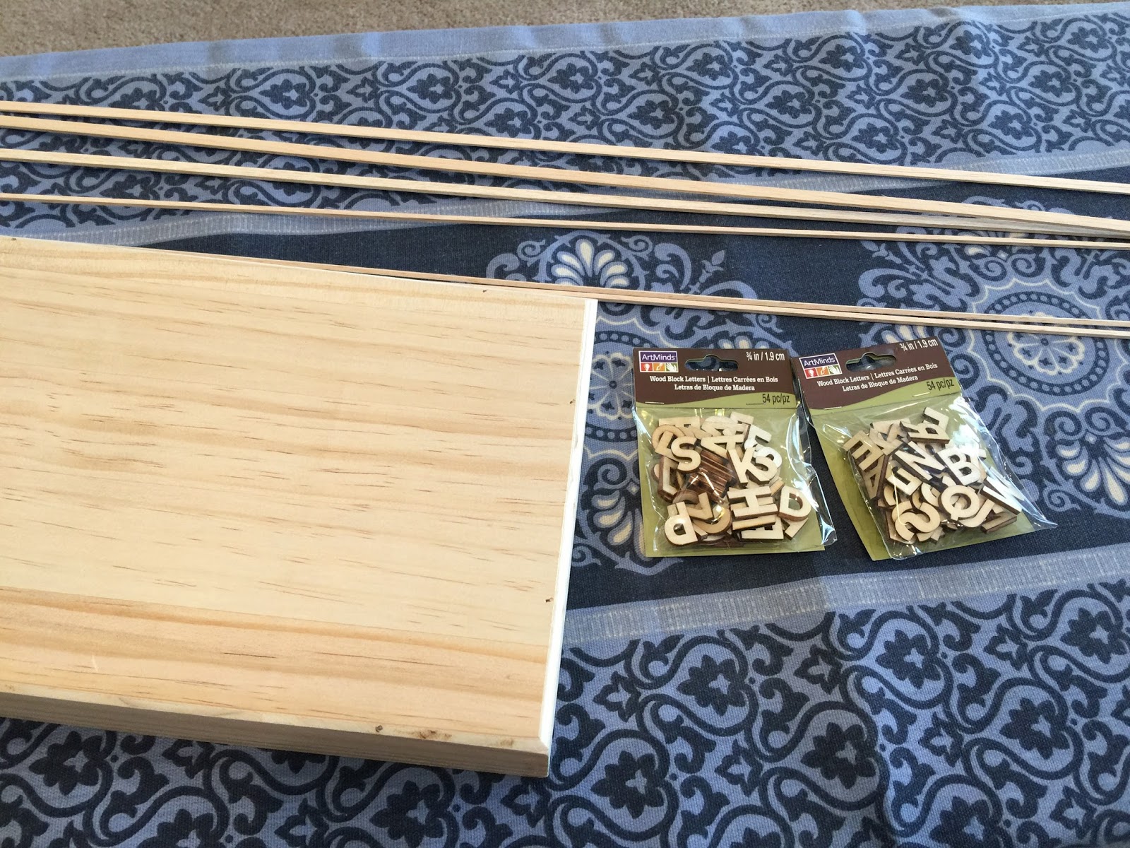 restlessrisa DIY Wooden Letter Board