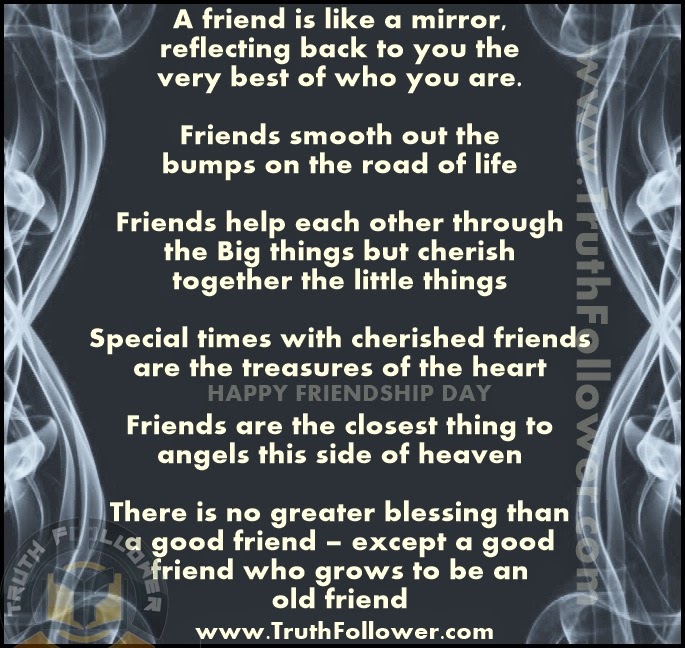 6 wonderful quotes thoughts on Friendship