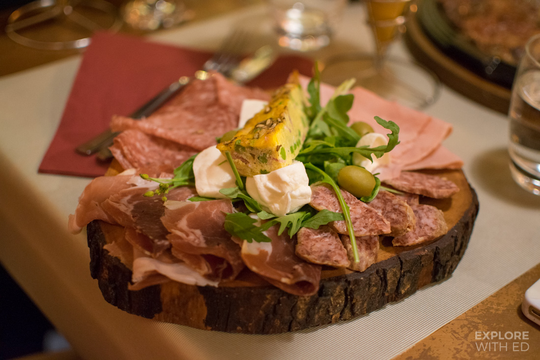 Restaurant recommendations in Rome, Cured meat platters in Italy