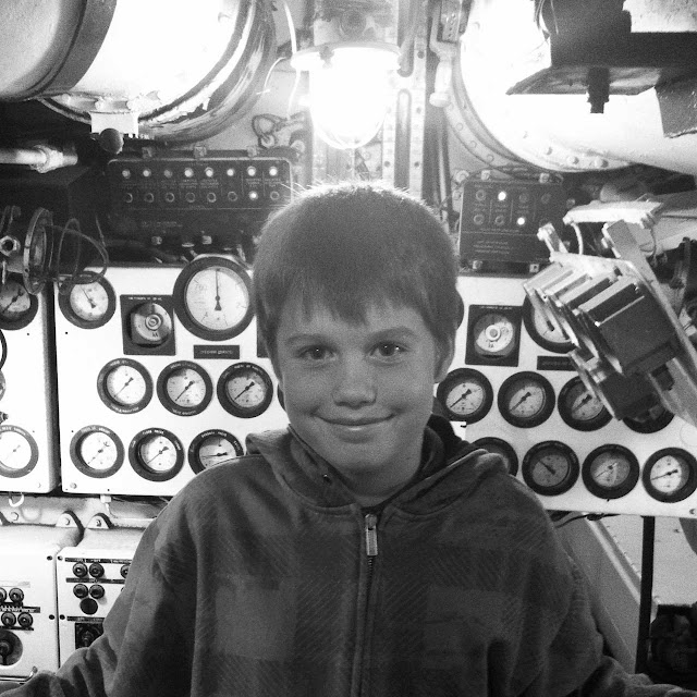 my little engineer aboard a submarine