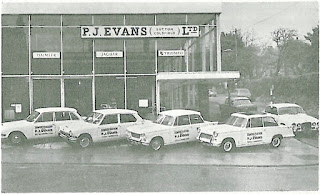 P J Evans (SuttonColdfield) Ltd in 1967 P J Evans (SuttonColdfield) Ltd in 1967