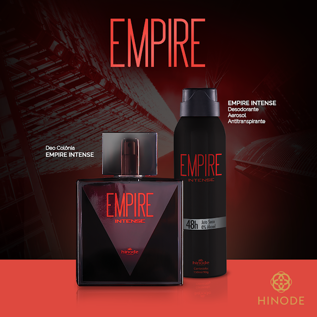 Linha com Perfume e Desodorante Empire Intense Grupo Hinode