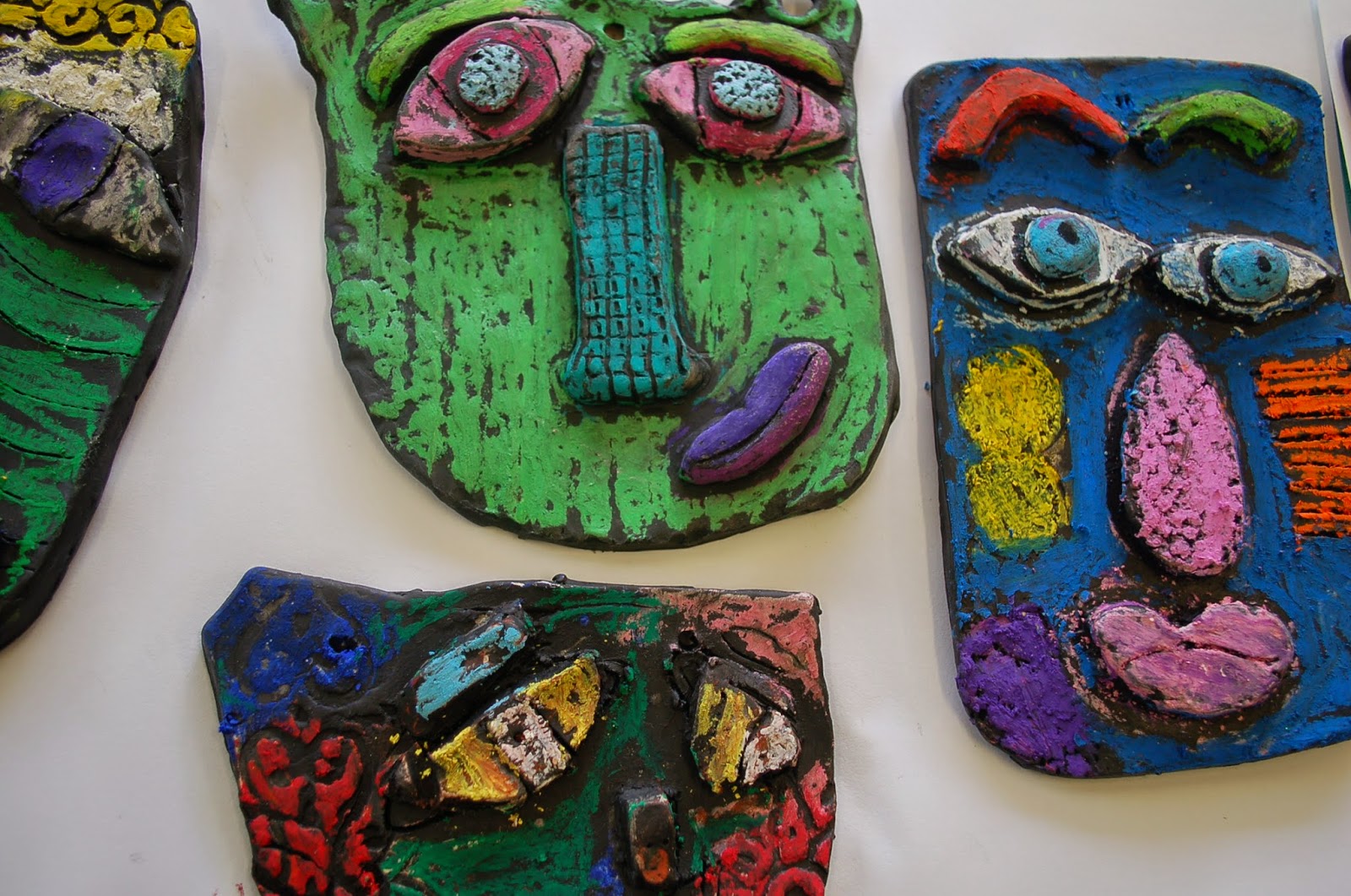 Sunnyside Art House: Kimmy Cantrell inspired Ceramic Masks