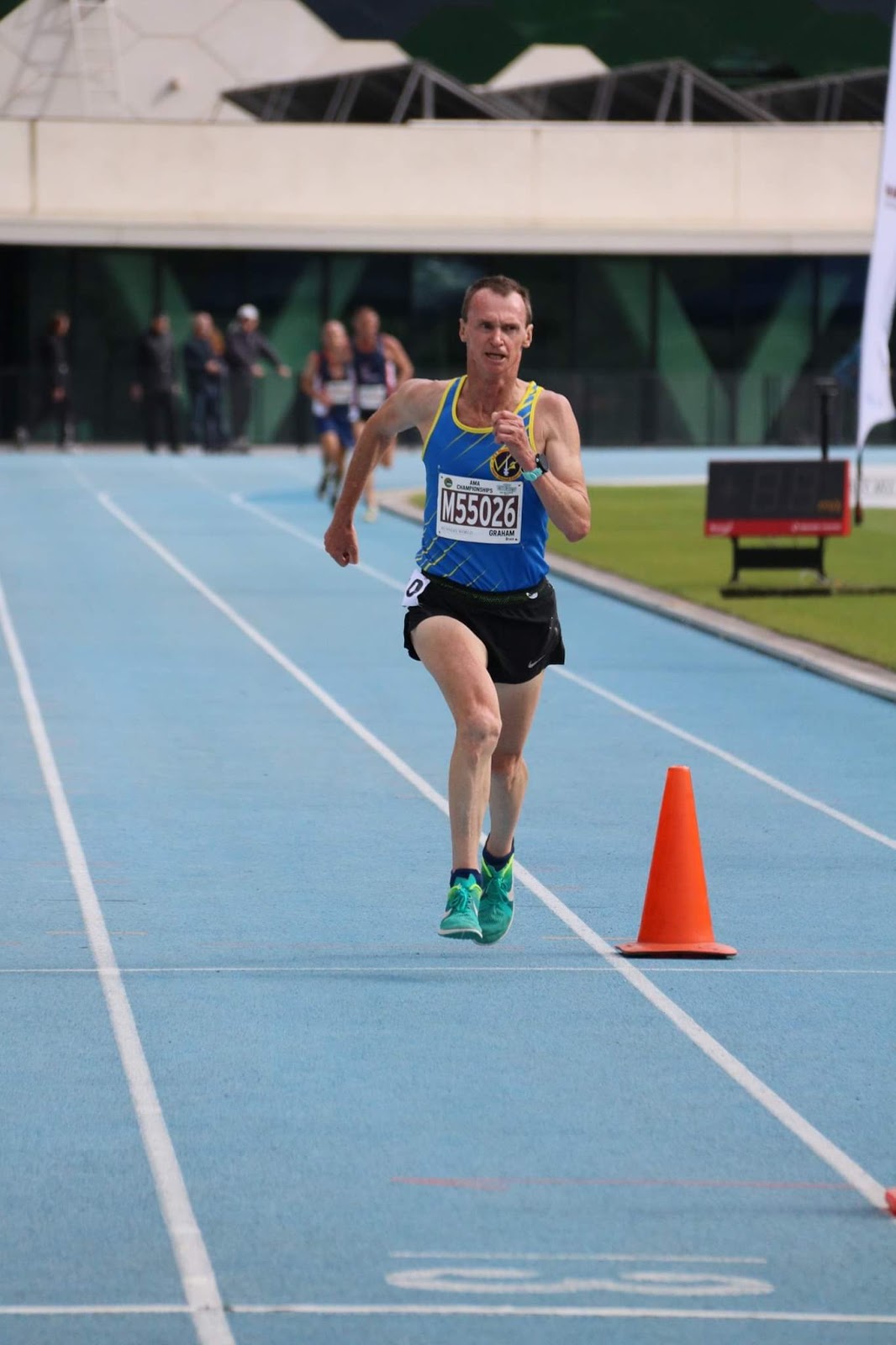 Australian Masters Athletics Championships 5000m M55 1st 1659