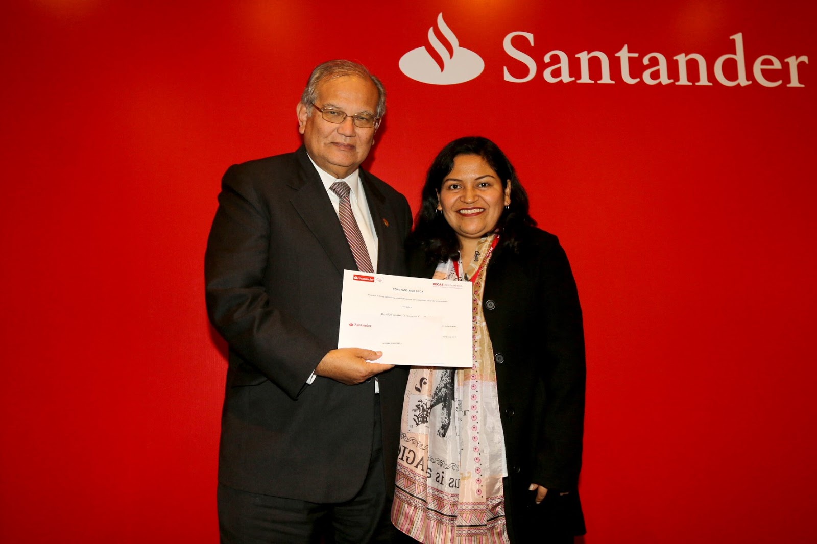 Investigadora de la UNI obtiene Beca Iberoamericana del Banco Santander