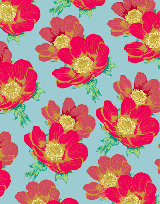 Kayleigh Walls Poppies Pattern course showcase part 4 - module 2 (June 2012 class)