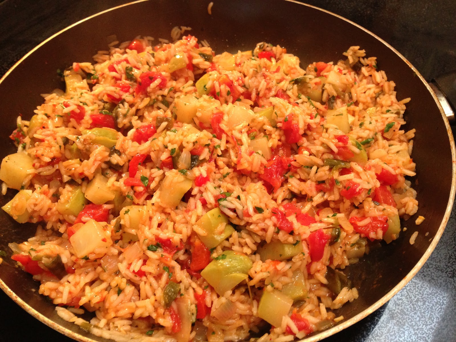 My Boyfriend Can Cook! Grilled Pork Chops and Spanish Rice