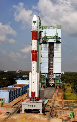 Majestic PSLC C25 with it's Passenger - ISRO's MOM Spacecraft inside