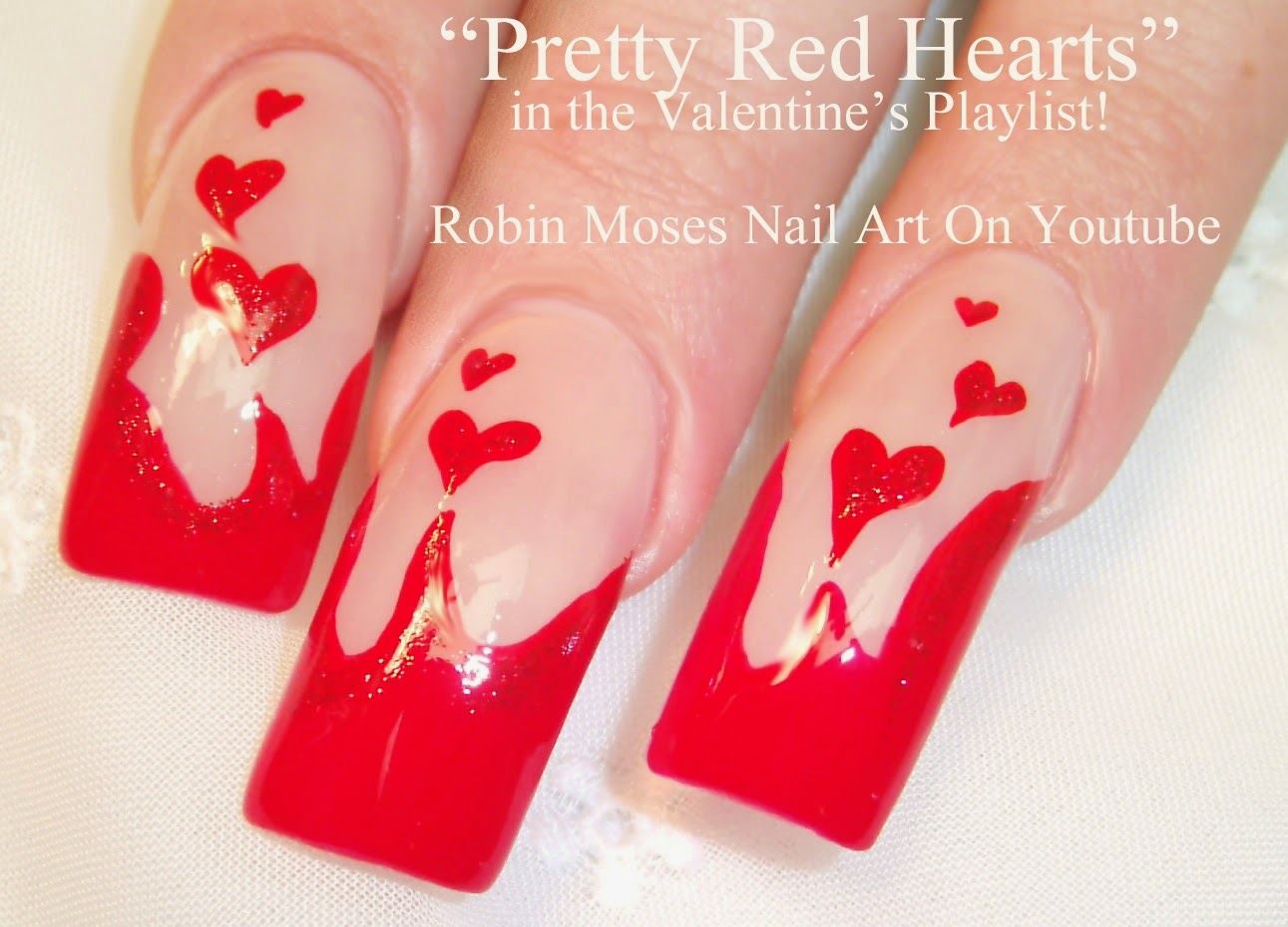 Nail Art Tutorials Valentine's Day Nail Art Playlist DIY Easy Valentin...