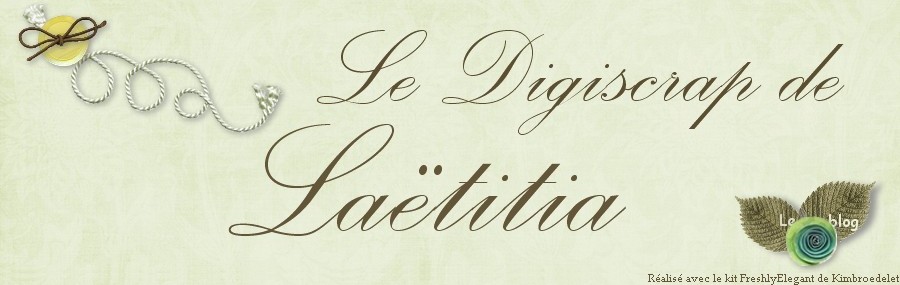 Le digiscrap de Laëtitia