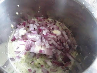 Add chopped onions as well.