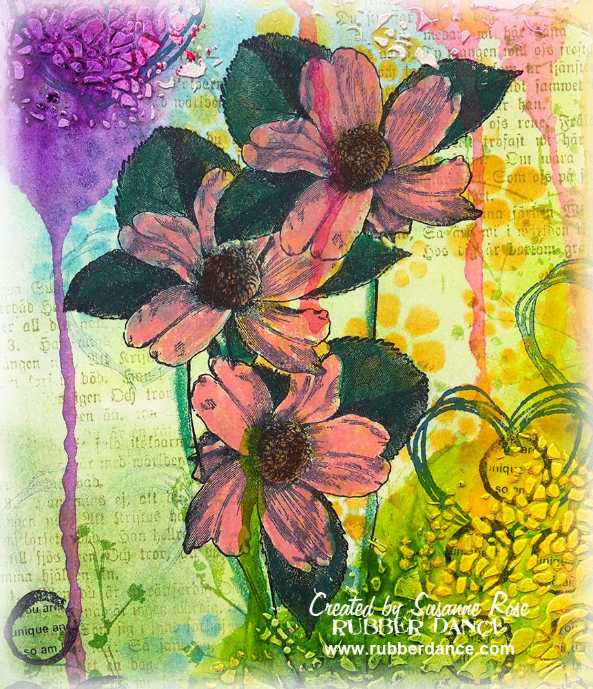 Susanne Rose Designs: Art Journal Page with Video