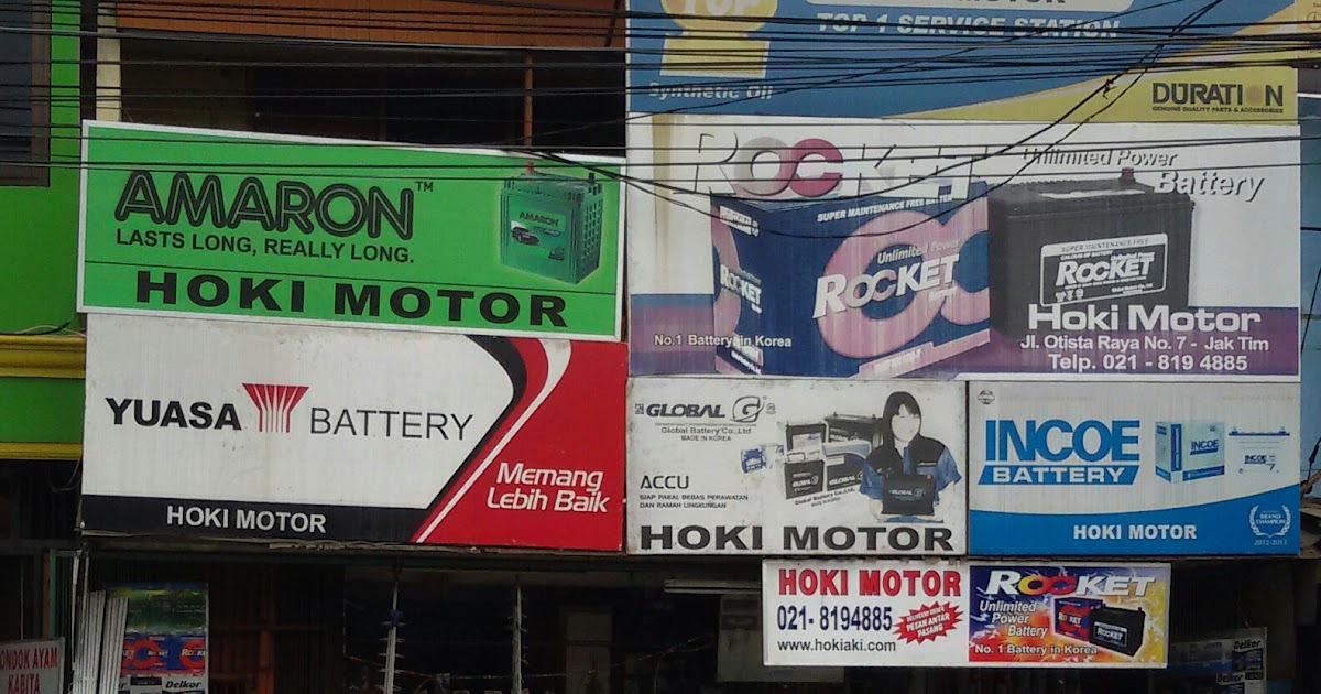 Agen Resmi Aki Accu Mobil Merk Amaron Varta Delkor