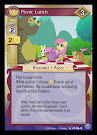 My Little Pony Picnic Lunch Premiere CCG Card