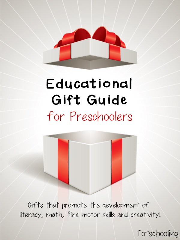 Educational Gift Guide for Preschoolers