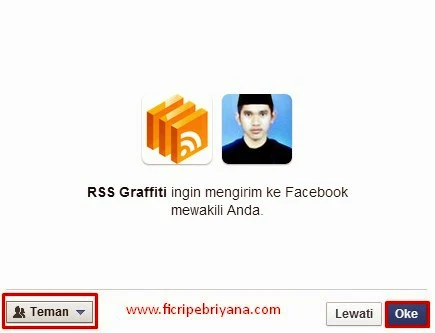 Cara Menghubungkan Blog Dengan Fan Page Facebook 1 - Ficri Pebriyana