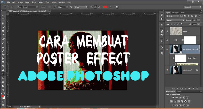 CARA MEMBUAT POSTER EFFECT DENGAN ADOBE