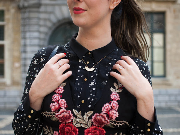 Outfit: printmixing flowers and stars