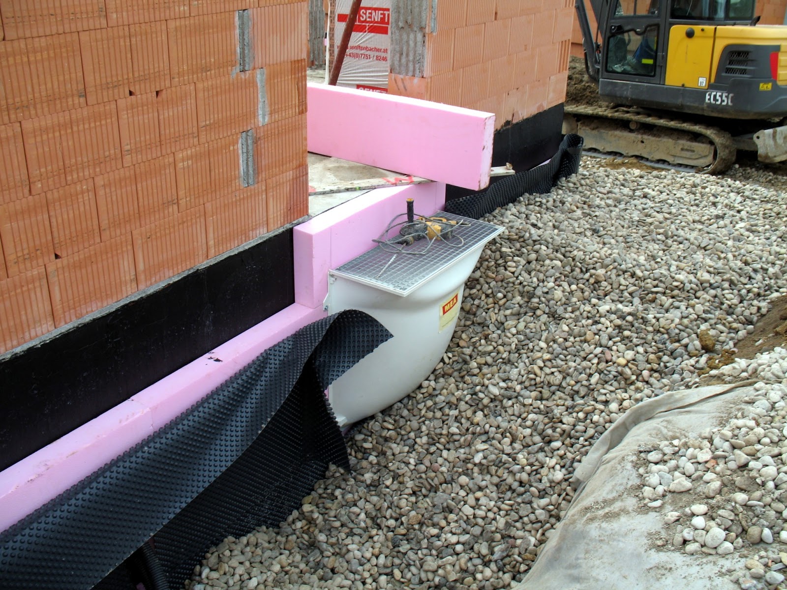 Wir bauen unser Town & Country Haus in OÖ: Heute ein paar Fotos vom EG