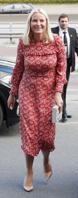 Robe Vilshenko / escarpins Prada