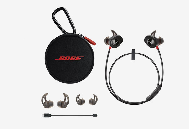 SoundSport Pulse Headphones Bose SoundSport Pulse Works with popular fitness apps like MapMyRun, RunKeeper, Endomondo and Runtastic