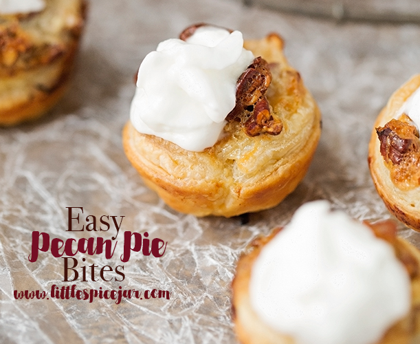 Easy Mini Pecan Pie Bites