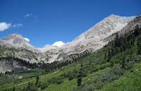 the west side of Snowmass Mountain from Geneva Lake