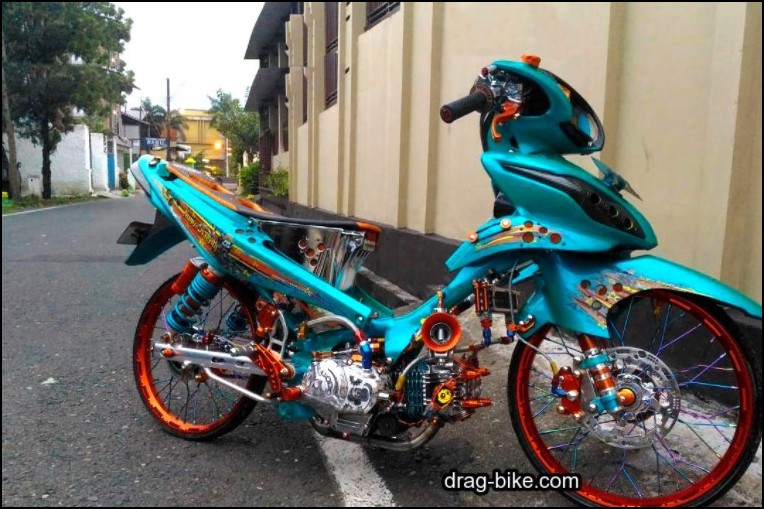 10 Modifikasi Motor Jupiter Dari Yang Jalanan Sampai Untuk Kontes