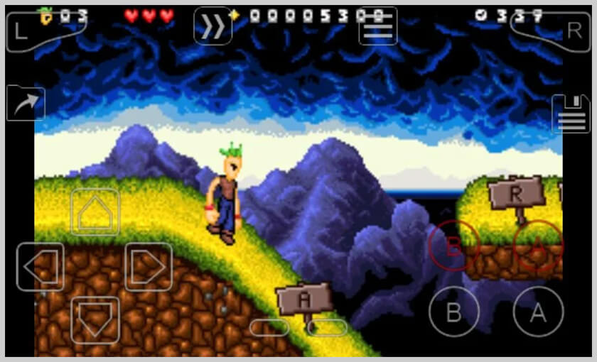 screenshot my boy gba emulator para android