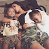 North West doesn't like her brother Saint-Kim Kardashian cries out