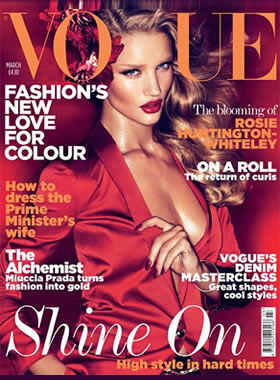 Vogue Magazine is arguably the mother of glossy fashion magazines