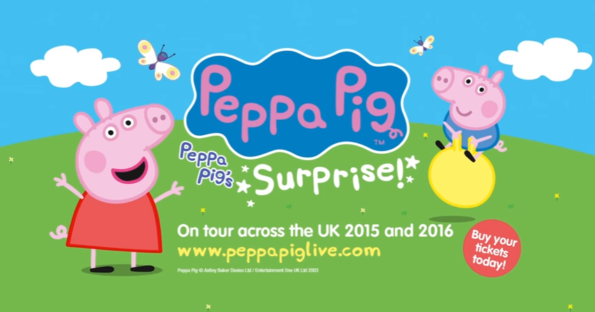 nickalive peppa pig s surprise coming to london 39 s west nickelodeon christmas special