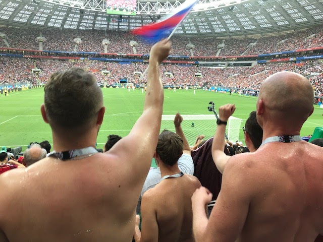 Topless fans