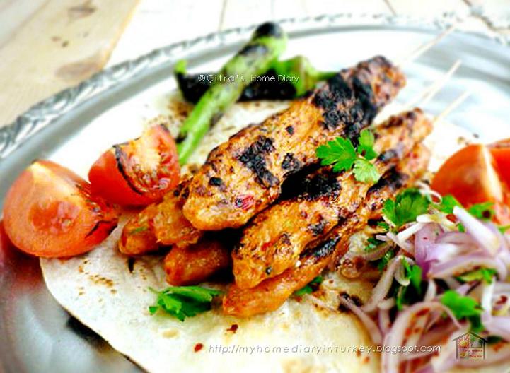 Citra&amp;#39;s Home Diary: Tavuk Kebabı / (Adana kebab inspired) Best Chicken ...