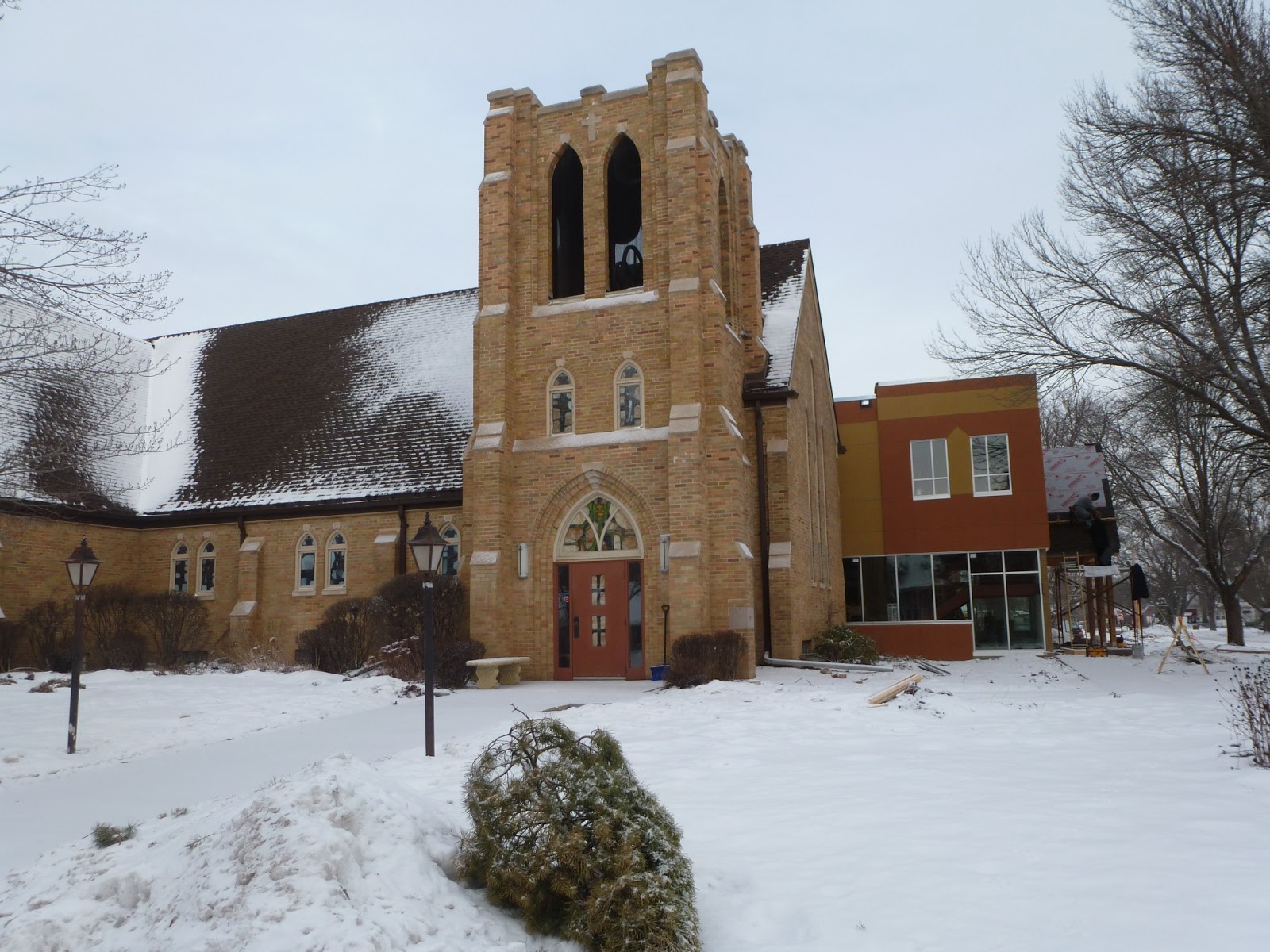 Christ Lutheran Church Lake Elmo Construction Project Stepping