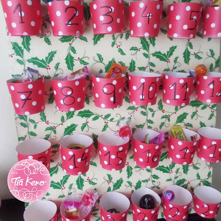 manualidades con niños en Navidad